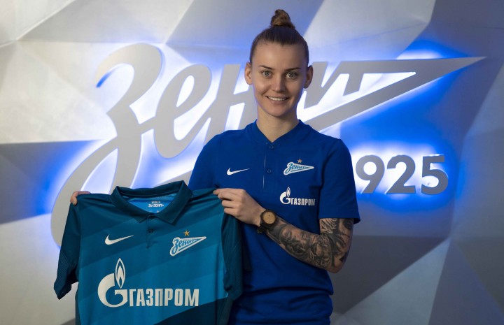 Grzywińska w Sankt Petersburgu