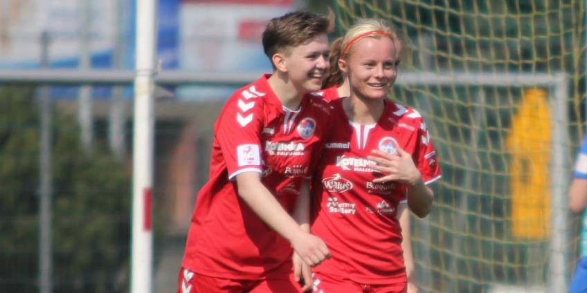 Klaudia ma ciąg na bramkę