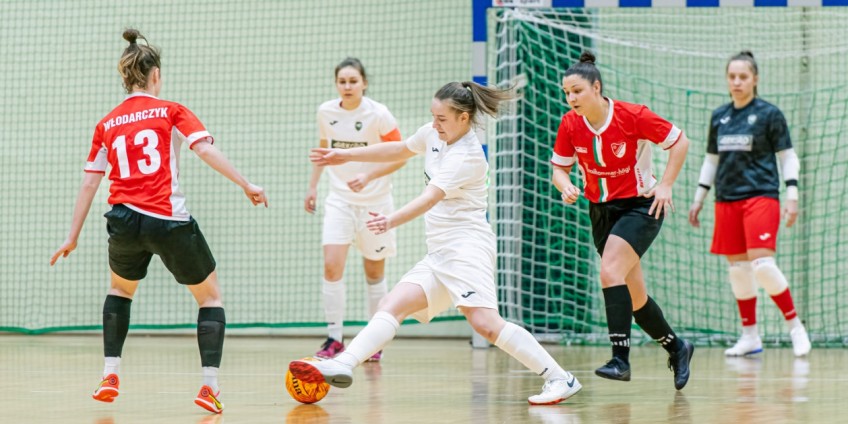 Wszyscy czterej finaliści ligi futsalu
