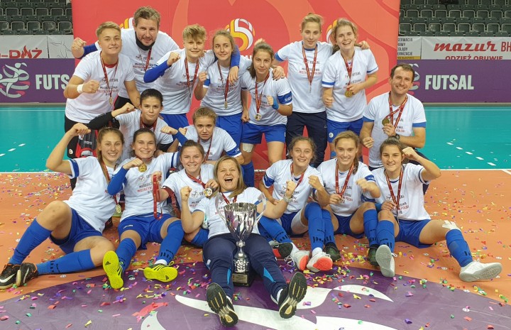 Złoto UKS SMS Łódź w MMP U18
