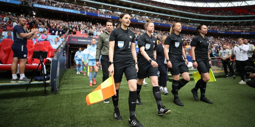 Polka sędziowała w finale Pucharu Anglii