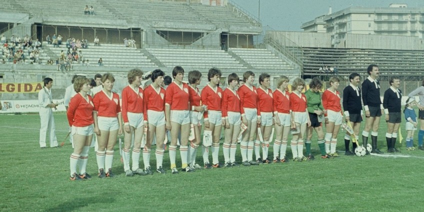 Wspomnienie o pierwszym meczu reprezentacji...
