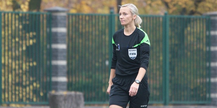 Sędziowały ćwierćfinał w Lyonie