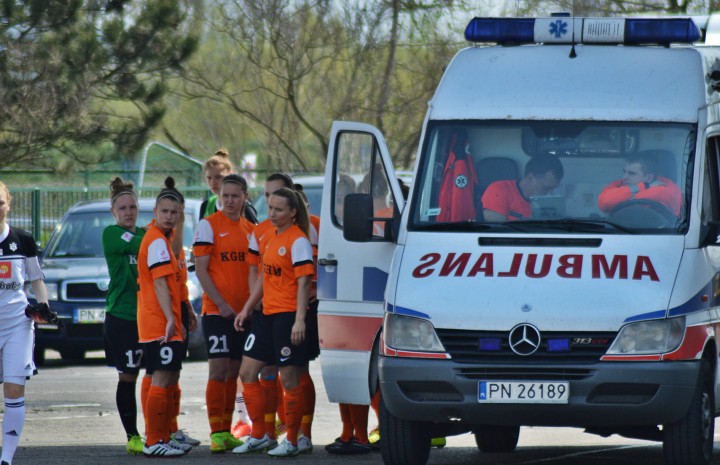 Urazowość w piłce kobiecej