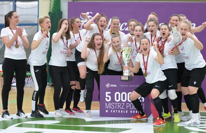 AZS UAM Poznań mistrzem Ekstraligi futsalu