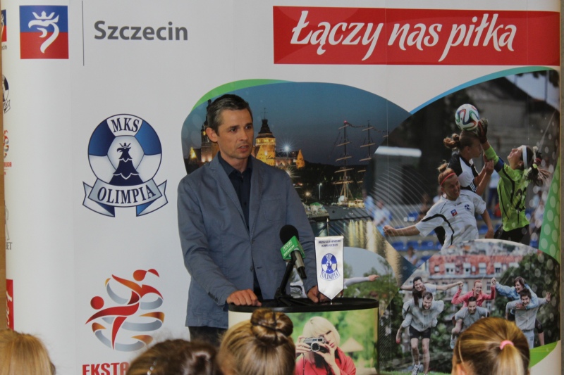 Olimpia Szczecin konferencja